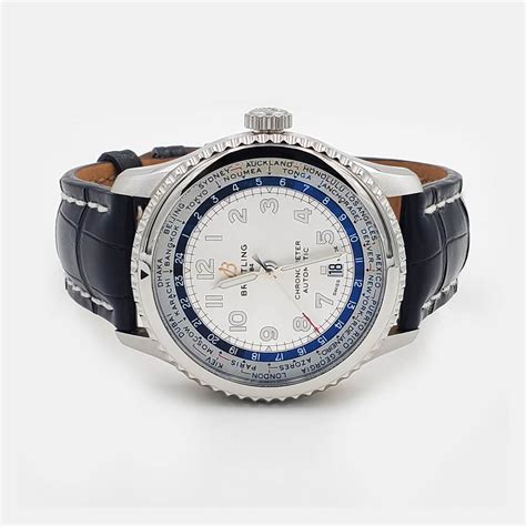 breitling unitime chronograph|Breitling galactic unitime world map.